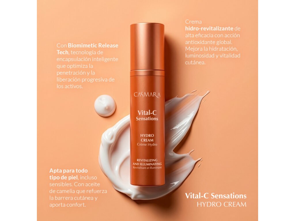 Hydratační složení krému Vital C Hydro